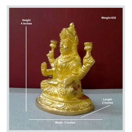 Lakshmi Devi Idol (Brass ) Finest Quality